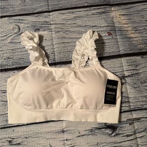 Proline White Seamless Bra